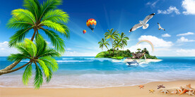 蓝天白云软膜天花