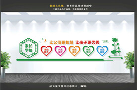 家长学校文化墙