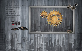 青春清吧背景墙