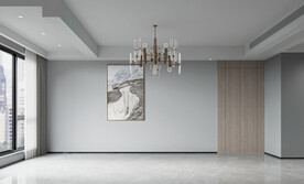 现代极简 轻奢客厅 背景墙