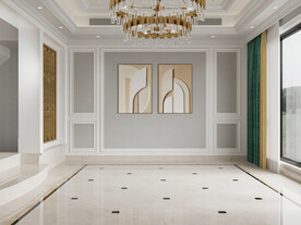 现代客厅背景墙 室内设计