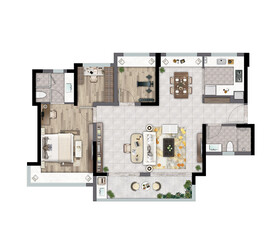 户型图 家配图 洋房图图片