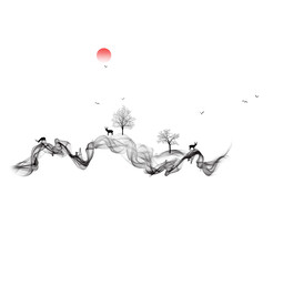 高清分层透明底推拉门打印图