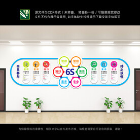 6S文化墙