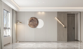 现代客厅背景墙