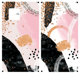 抽象印花手机壳