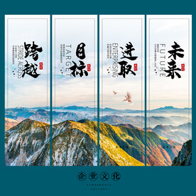 企业文化展板