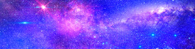 巨幅宽屏星空宇宙图