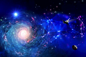 星空太空星云黑洞宇宙图