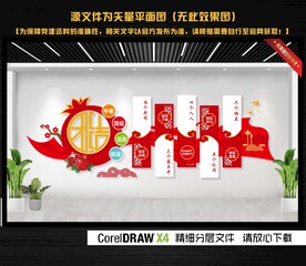 民族团结文化墙