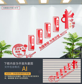 国有企业党建楼梯