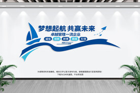 办公室励志标语企业文化墙