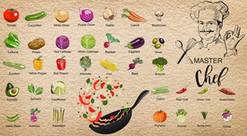 果蔬生鲜背景墙