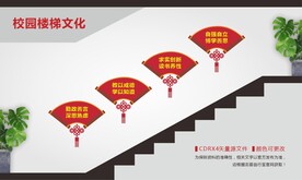 学校校园楼梯文化