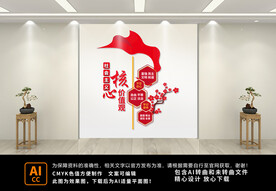 核心价值观文化墙