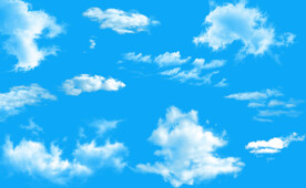 蓝天白云