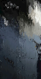 黑灰轻奢手绘抽象油画装饰画