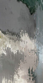 灰抽象几何色块划痕拼接油画玄关