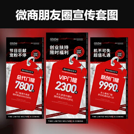 微商医美地产节日促销活动海报