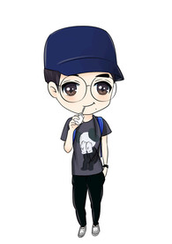 原创Q版卡通男士图片