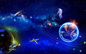 星空星系太阳系