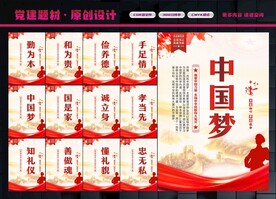 中国梦展板