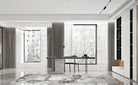 现代简约客厅背景墙