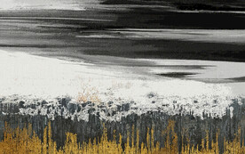 水墨侘寂ins风北欧抽象地毯