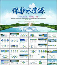 保护水资源PPT