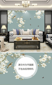 客厅卧室背景墙