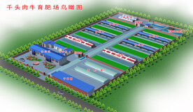 养殖小区鸟瞰图