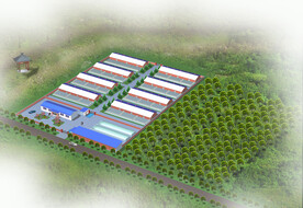 养殖基地效果图