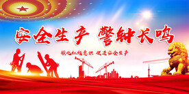 安全生产展板 