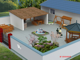 农家院布置提升效果图