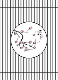 高清分层透明底推拉门打印图