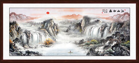 山水画江山如画