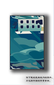 欧式抽象装饰画