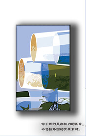 欧式抽象装饰画