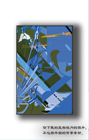 欧式抽象装饰画