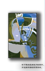 欧式抽象装饰画