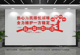 人民调解文化墙