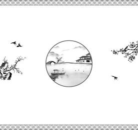 高清分层透明底推拉门打印图