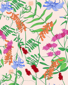 大牌  方巾 数码印花