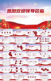 热烈欢迎上级领导莅临指导PPT