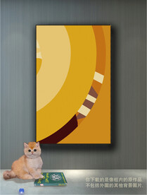 南美轻奢抽象装饰画