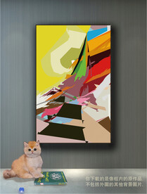 南美轻奢抽象装饰画