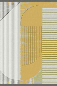 北欧简约现代几何线条客厅地毯