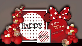 生日派对红色宝宝宴