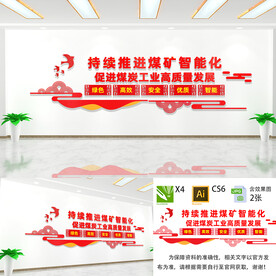 煤矿智能化文化墙