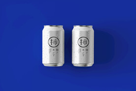 餐饮品牌设计样机  啤酒